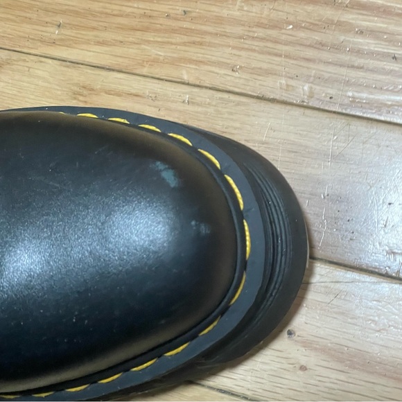 Dr. Martens Black Leather Boots - Picture 6 of 8